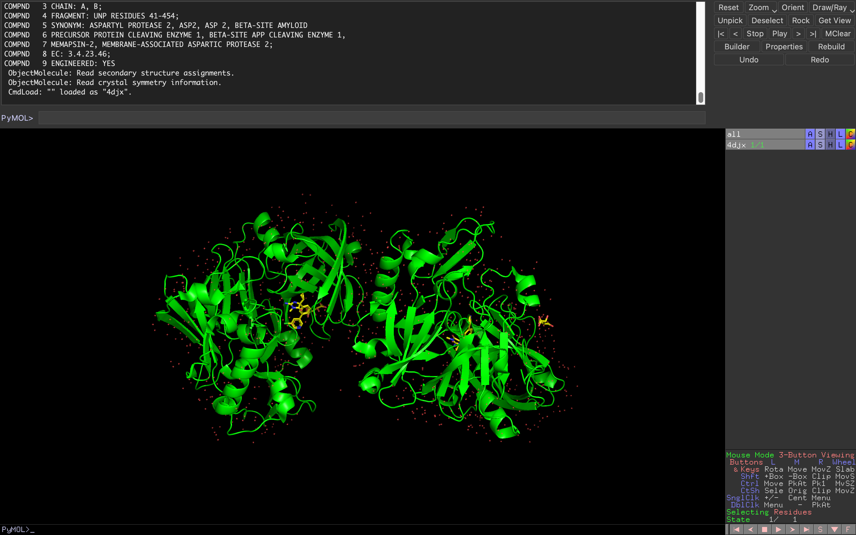 Essential PyMOL Commands for 3D Molecular Magic